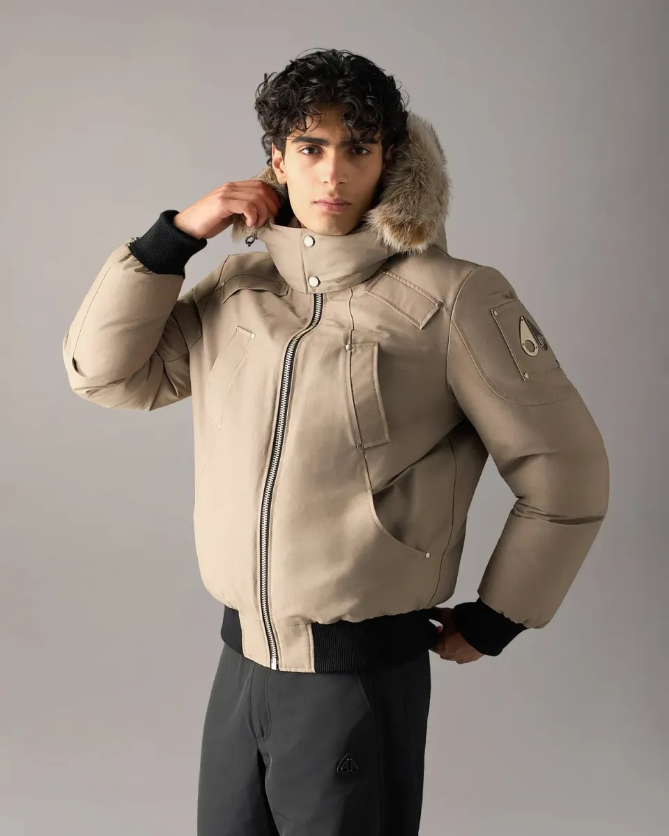 Moose Knuckles Originals Ballistic Bomber doudoune ashen-bronze
