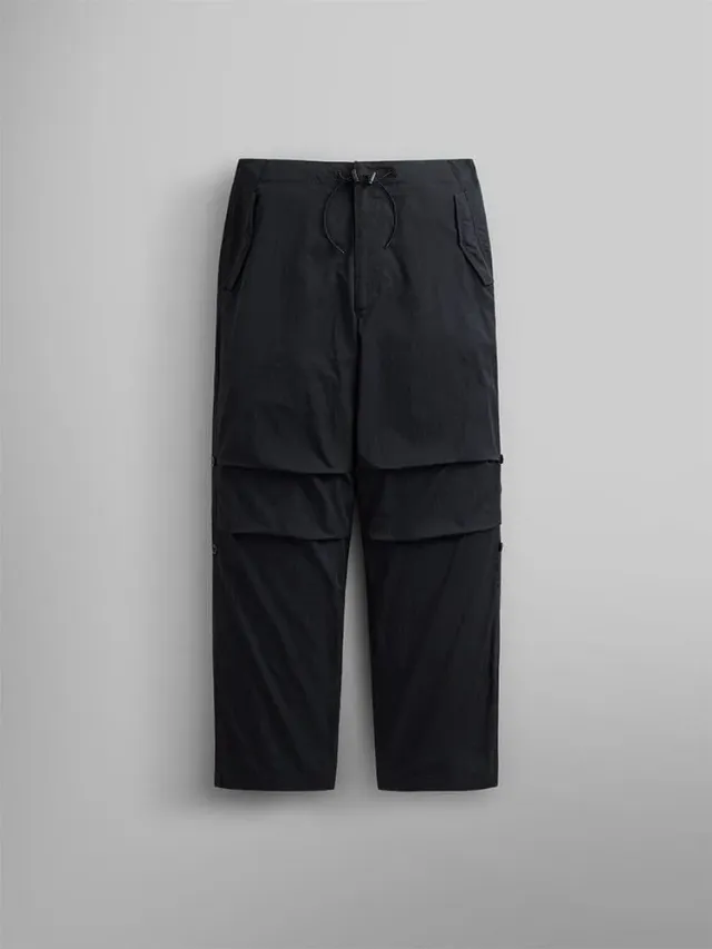 Alpha Industries Parachute pantalon cargo noir léger