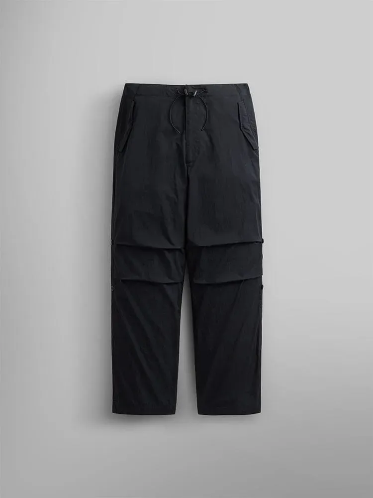 Alpha Industries Parachute pantalon cargo noir léger