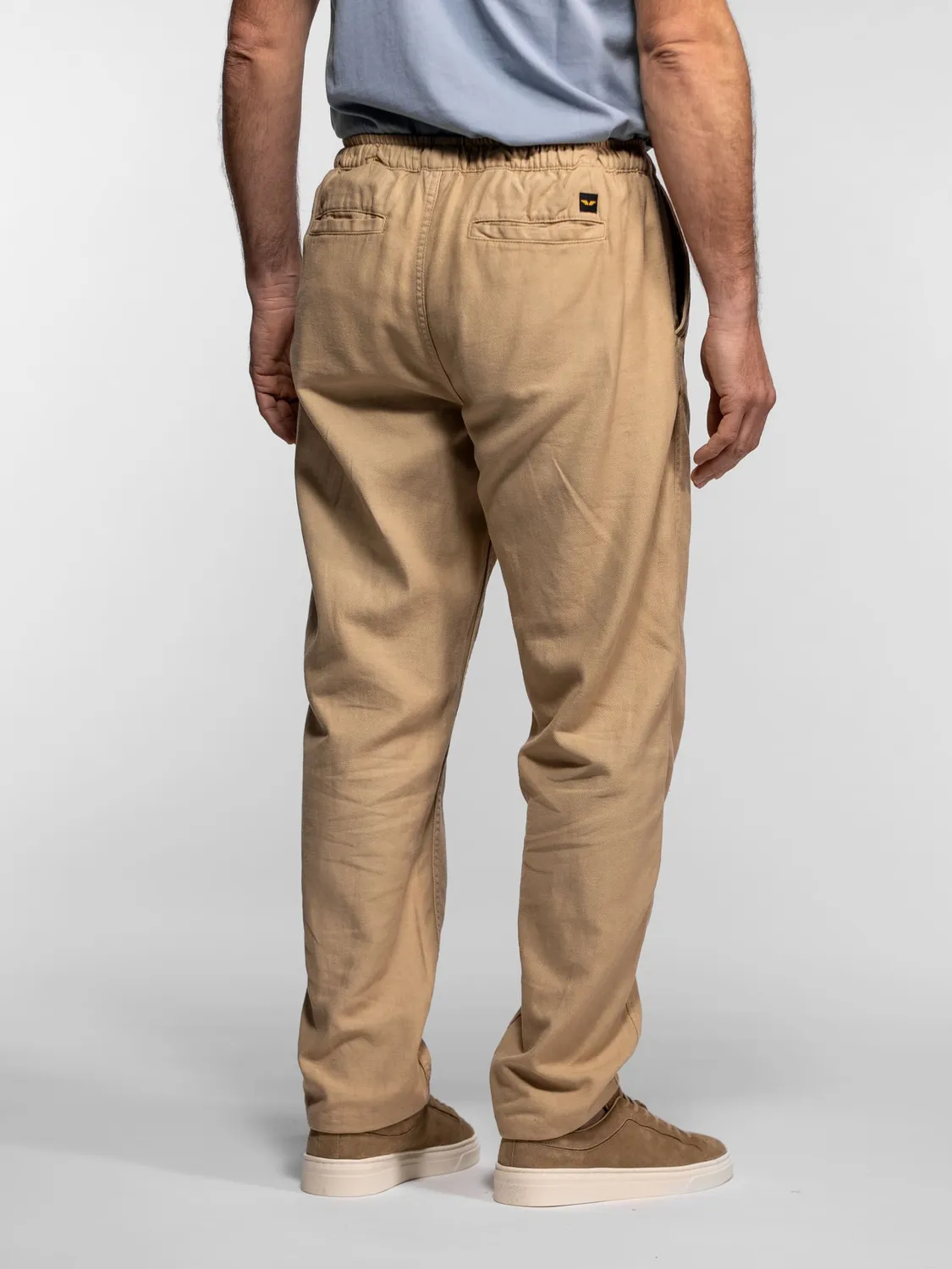 DAYTONA Rowan pantalon lin homme beige élastique