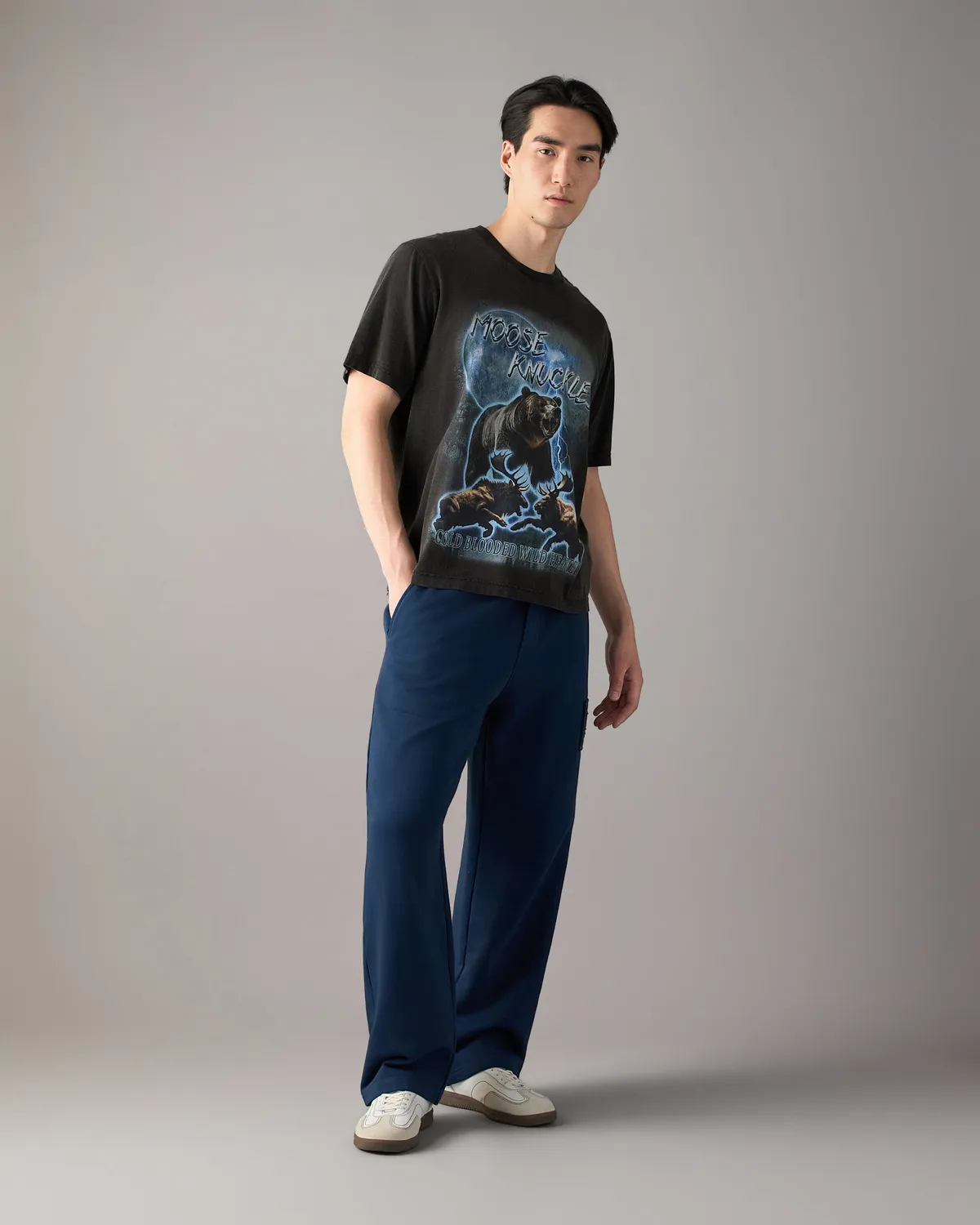 Moose Knuckles Hartsfield Pantalon droit Nightfall