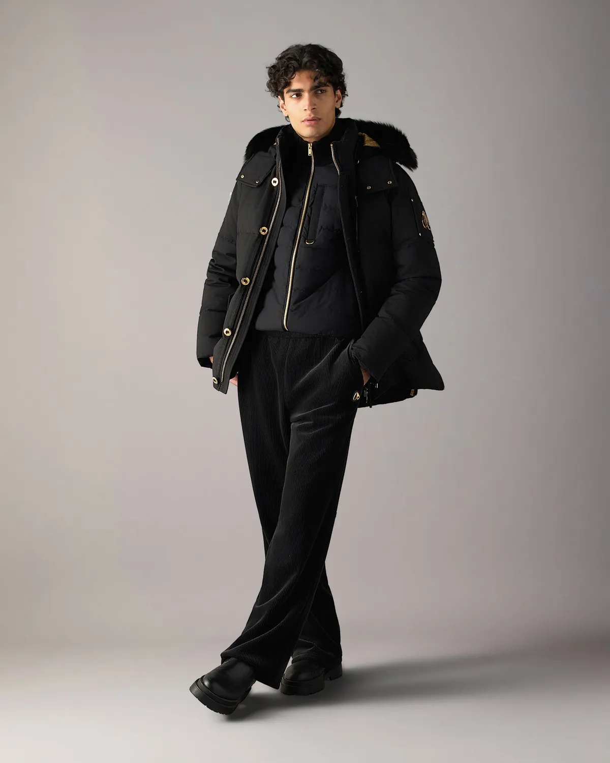 Moose Knuckles Gold Series Original 3Q doudoune noire