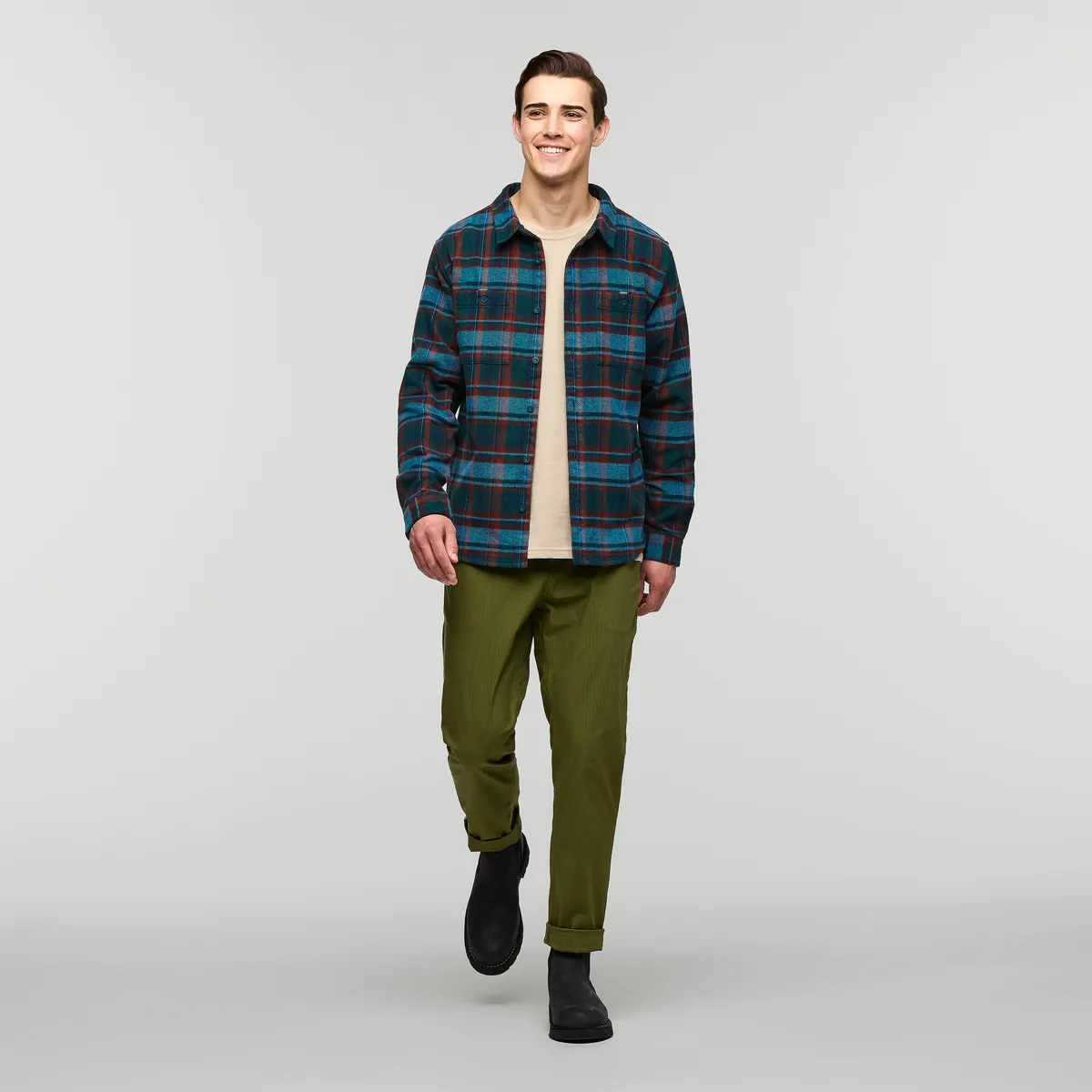 Cotopaxi Mero Chemise flanelle homme coton bio