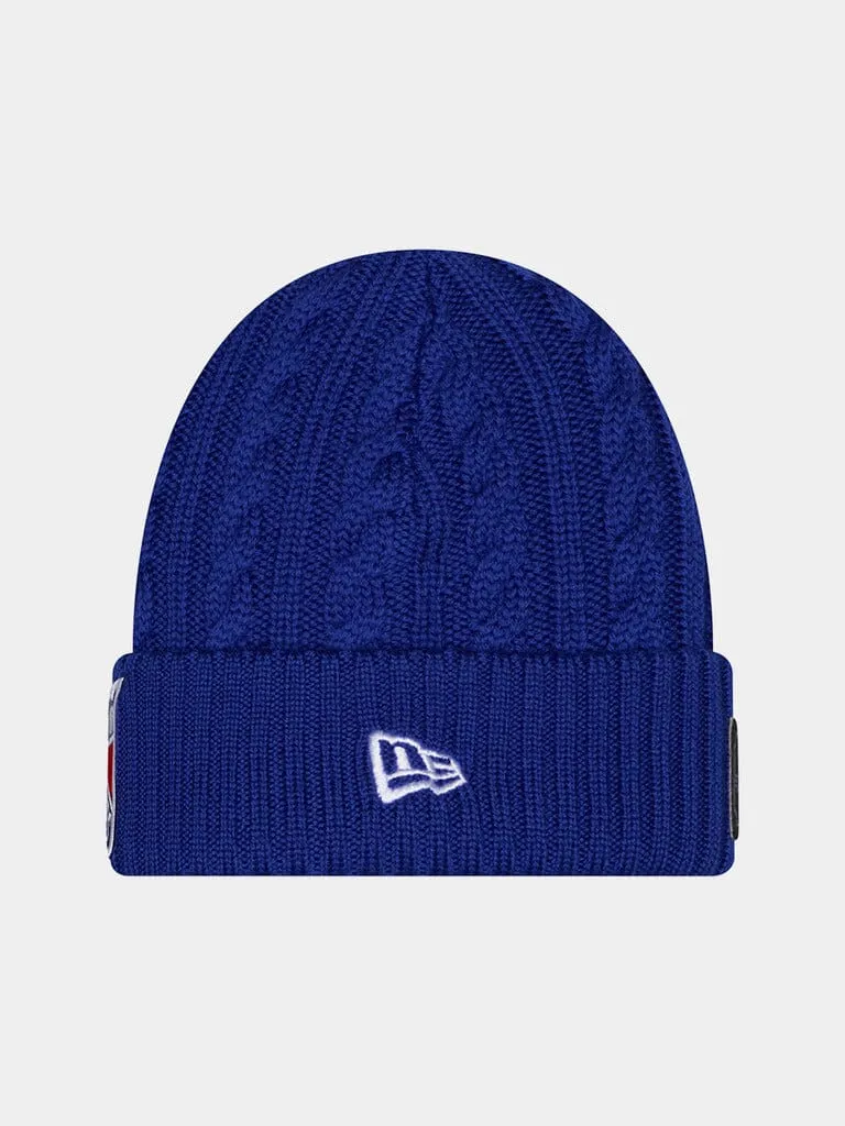Alpha Industries Rangers New Era bonnet bleu royal