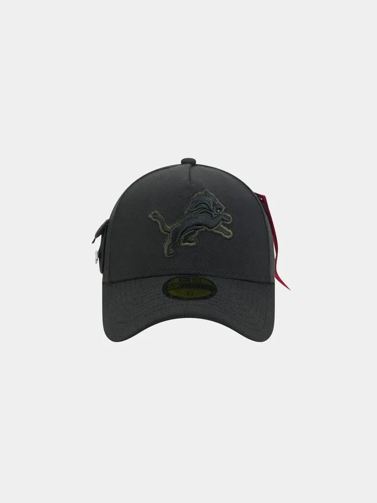 Alpha Industries Detroit Lions New Era 59FORTY casquette noire
