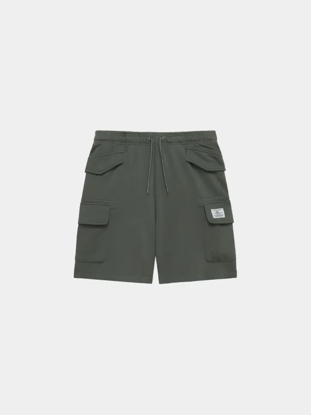 Alpha Industries Essential Cargo Short cargo molleton gris