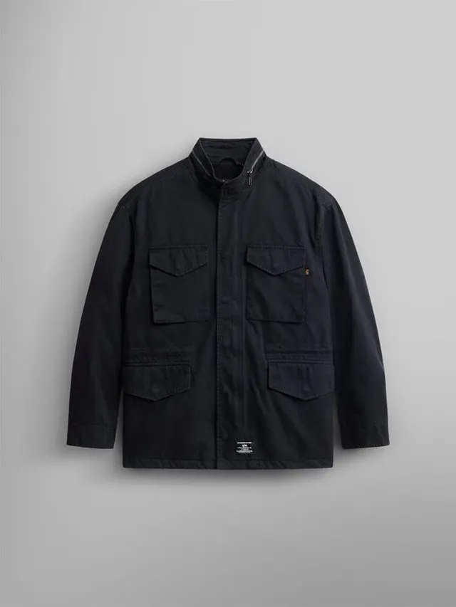 Alpha Industries M-65 Mod Gen II field jacket noir 100% coton