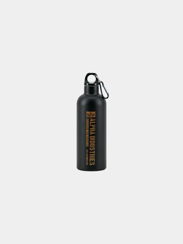 Alpha Industries Logo gourde inox Noir 500 ml