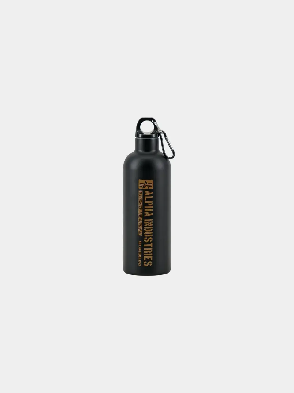 Alpha Industries Logo gourde inox Noir 500 ml