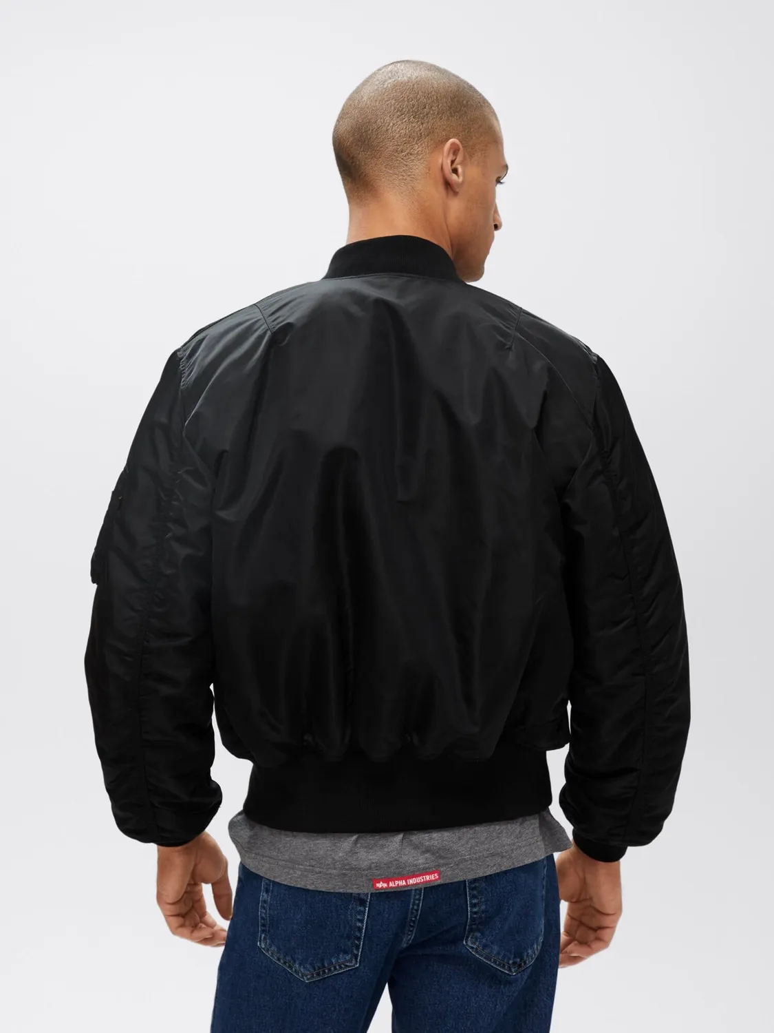 Alpha Industries MA-1 Blood Chit bomber noir réversible