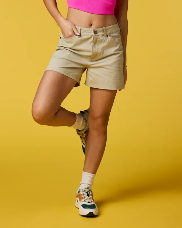 Cotopaxi Ambato short femme Mineral coton stretch