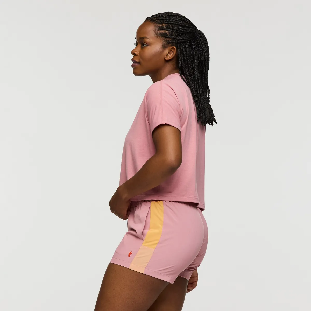 Cotopaxi Empaca Boxy t-shirt femme Rose cropped