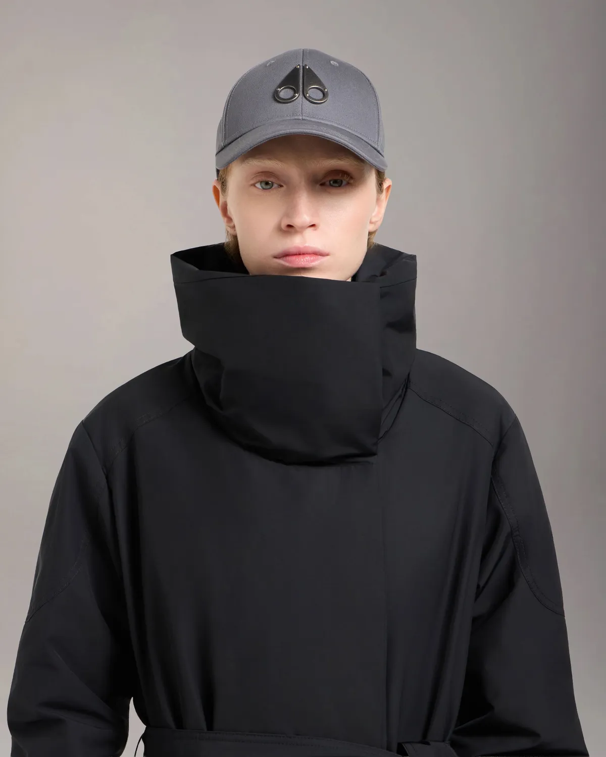 Moose Knuckles Lonsdale Long Wrap manteau noir duvet