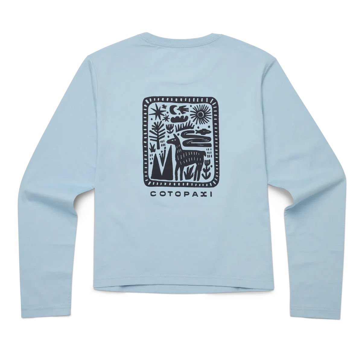 Cotopaxi Nomad T-shirt manches longues femme Iceberg coton bio