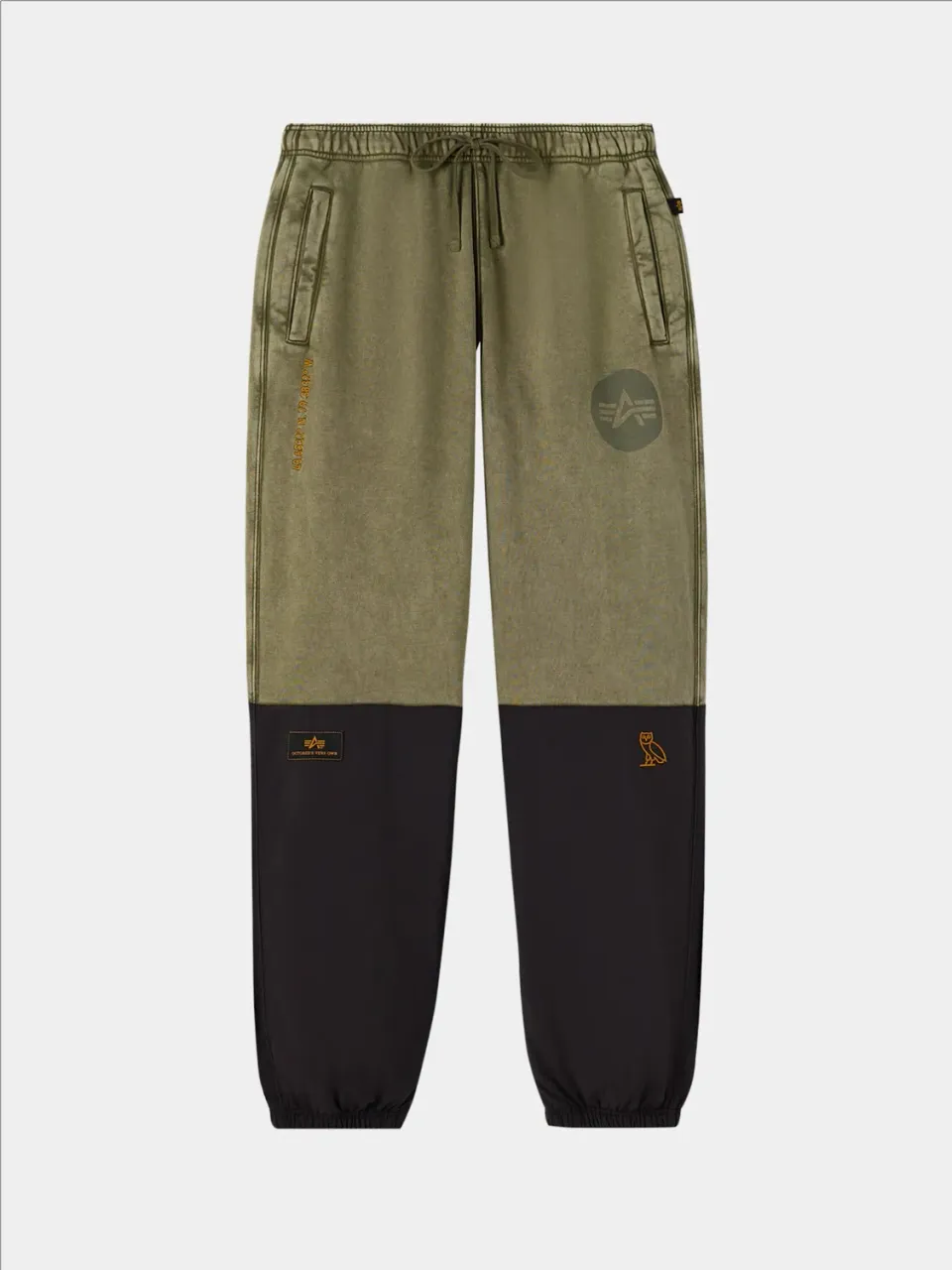 Alpha Industries OVO Pantalon Fleece OG-107 Green coton