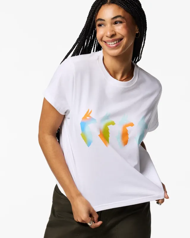 Cotopaxi Cuatro Bitmap t-shirt femme Everglade coton bio