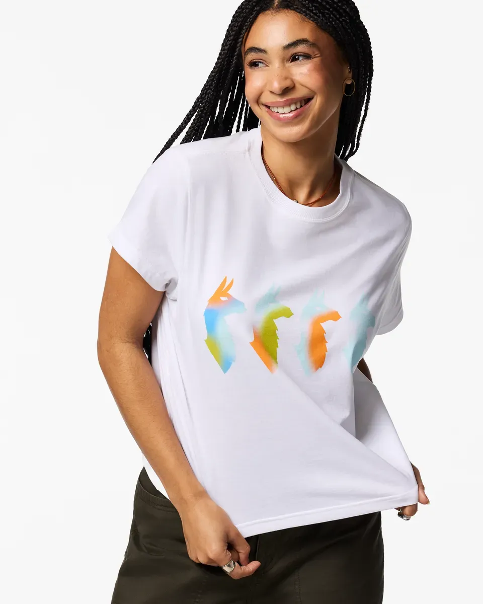 Cotopaxi Cuatro Bitmap t-shirt femme Everglade coton bio