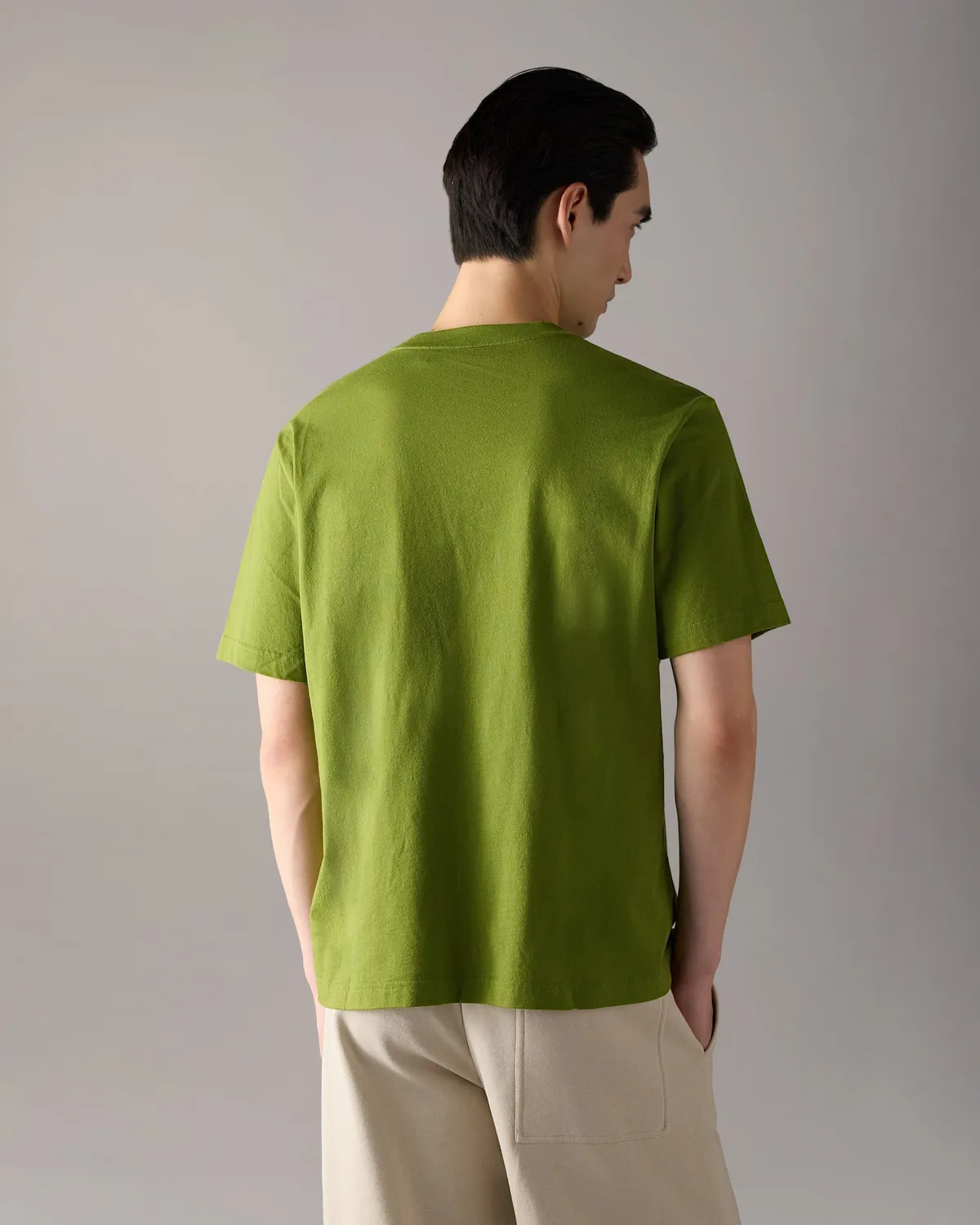 Moose Knuckles Yul Classic t-shirt vert trèfle coton