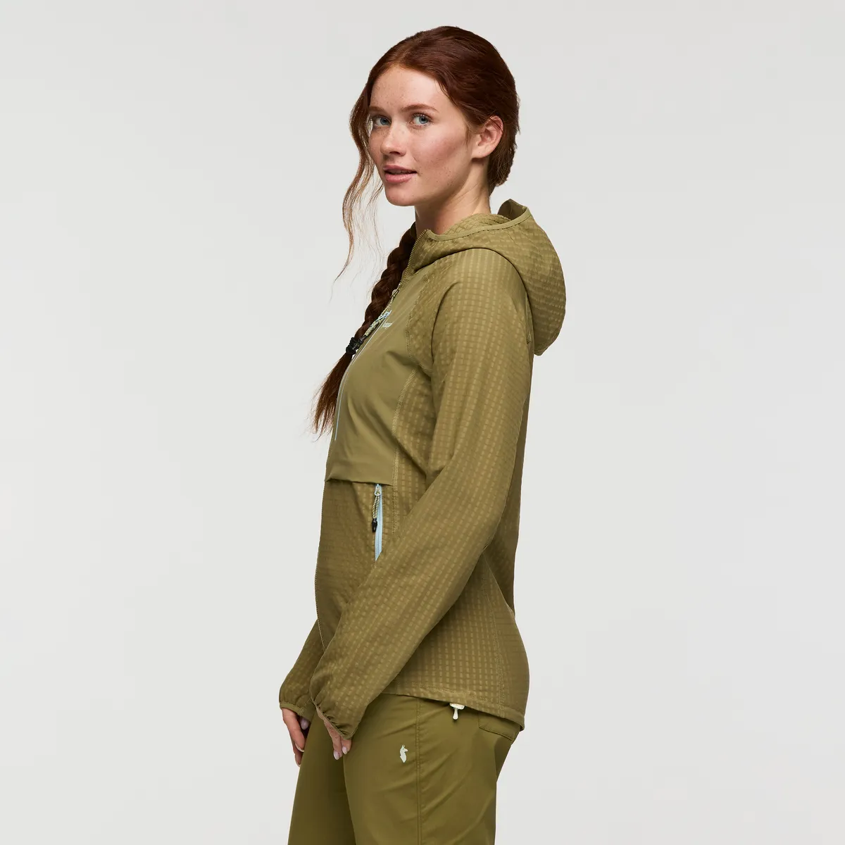 Cotopaxi Yermo veste femme Moss softshell capuche