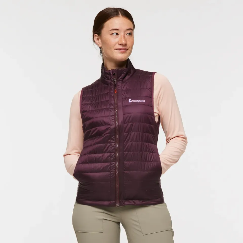 Cotopaxi Capa gilet matelassé femme wine