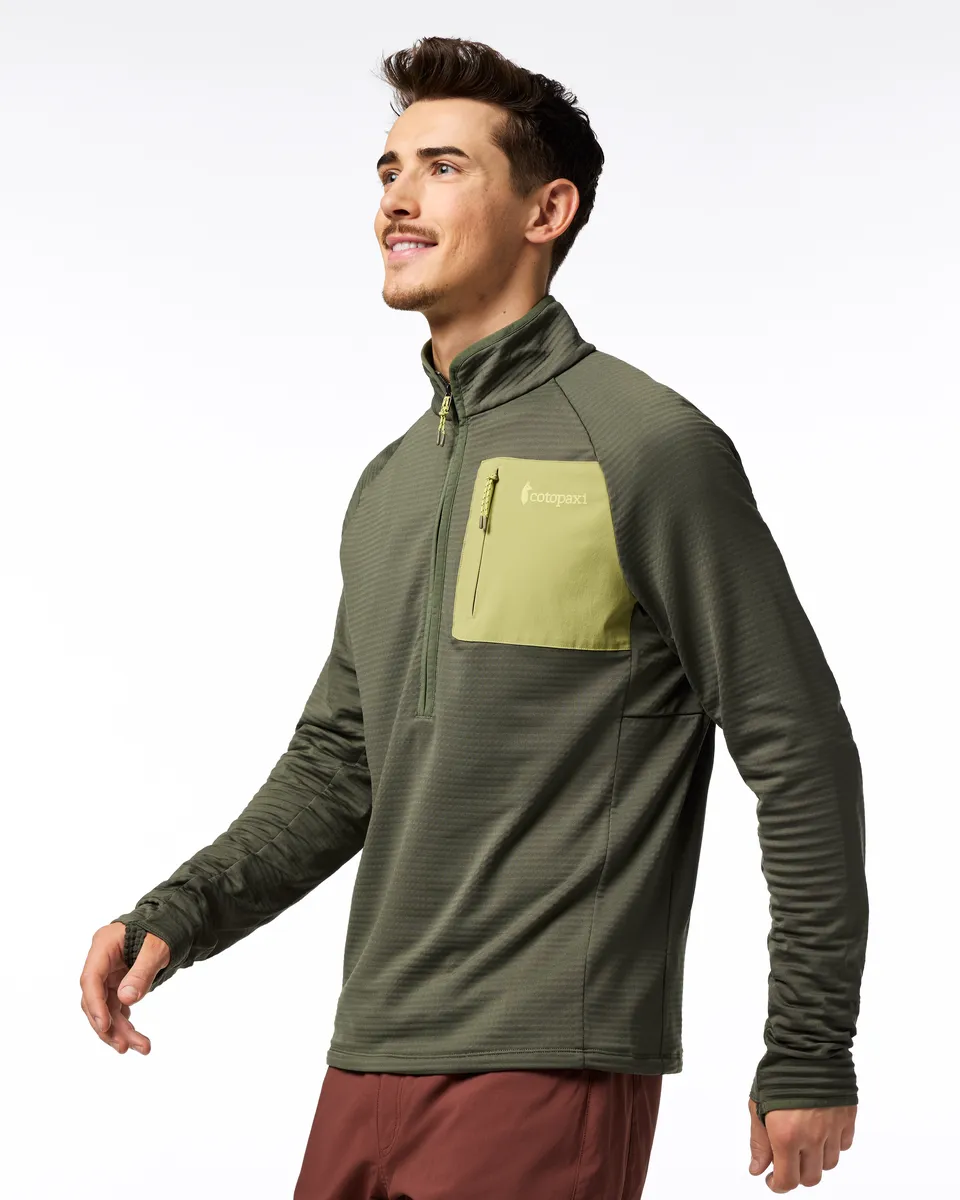 Cotopaxi Otero polaire homme Everglade demi-zip technique