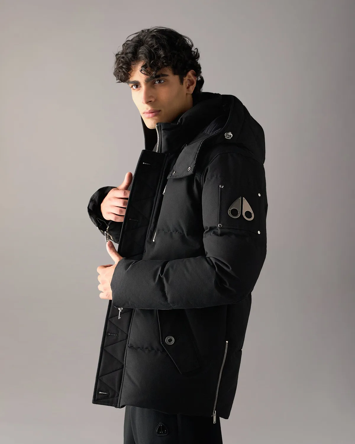 Moose Knuckles Original 3Q doudoune noir grand froid