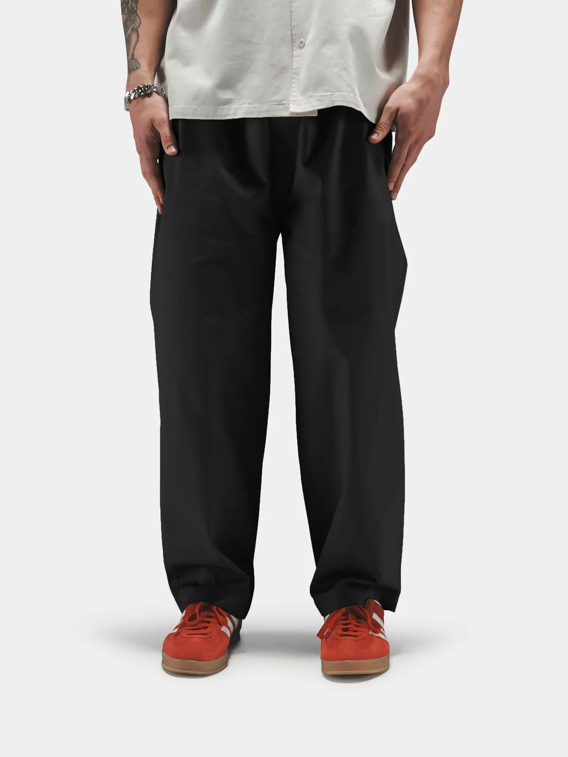 Alpha Industries Relaxed Lightweight pantalon coton noir
