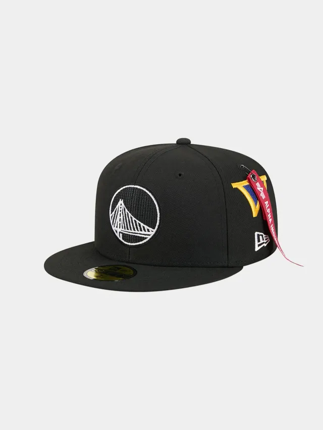 Alpha Industries 59Fifty casquette fitted noire Warriors