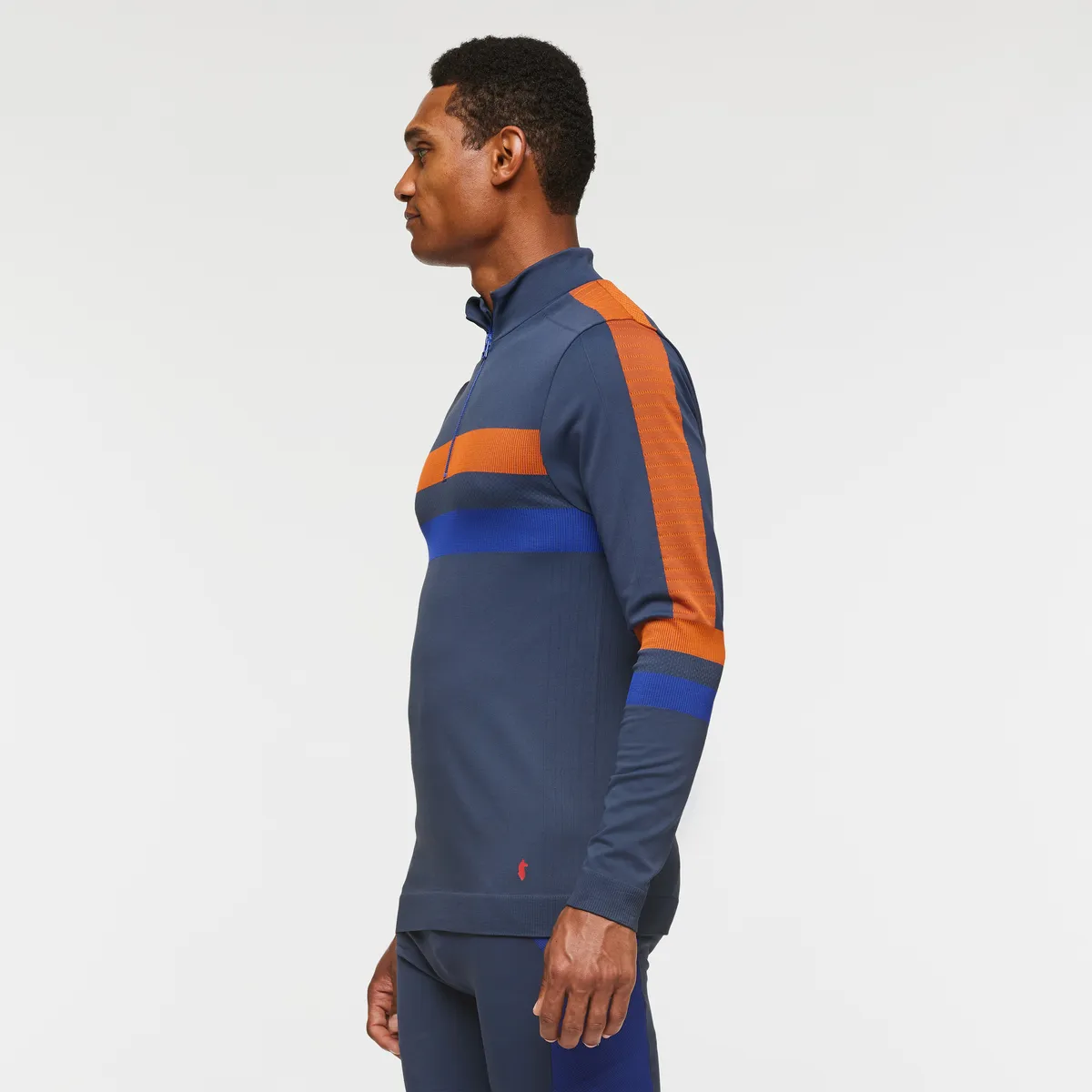 Cotopaxi Debajo sous-couche homme Ink Stripes zippée