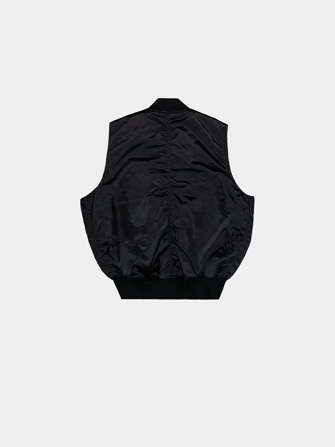 Alpha Industries MA-1 Base gilet réversible noir léger