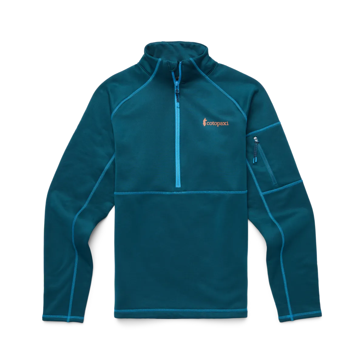 Cotopaxi Tempa Fleece pull demi-zip homme Abyss anti-odeur