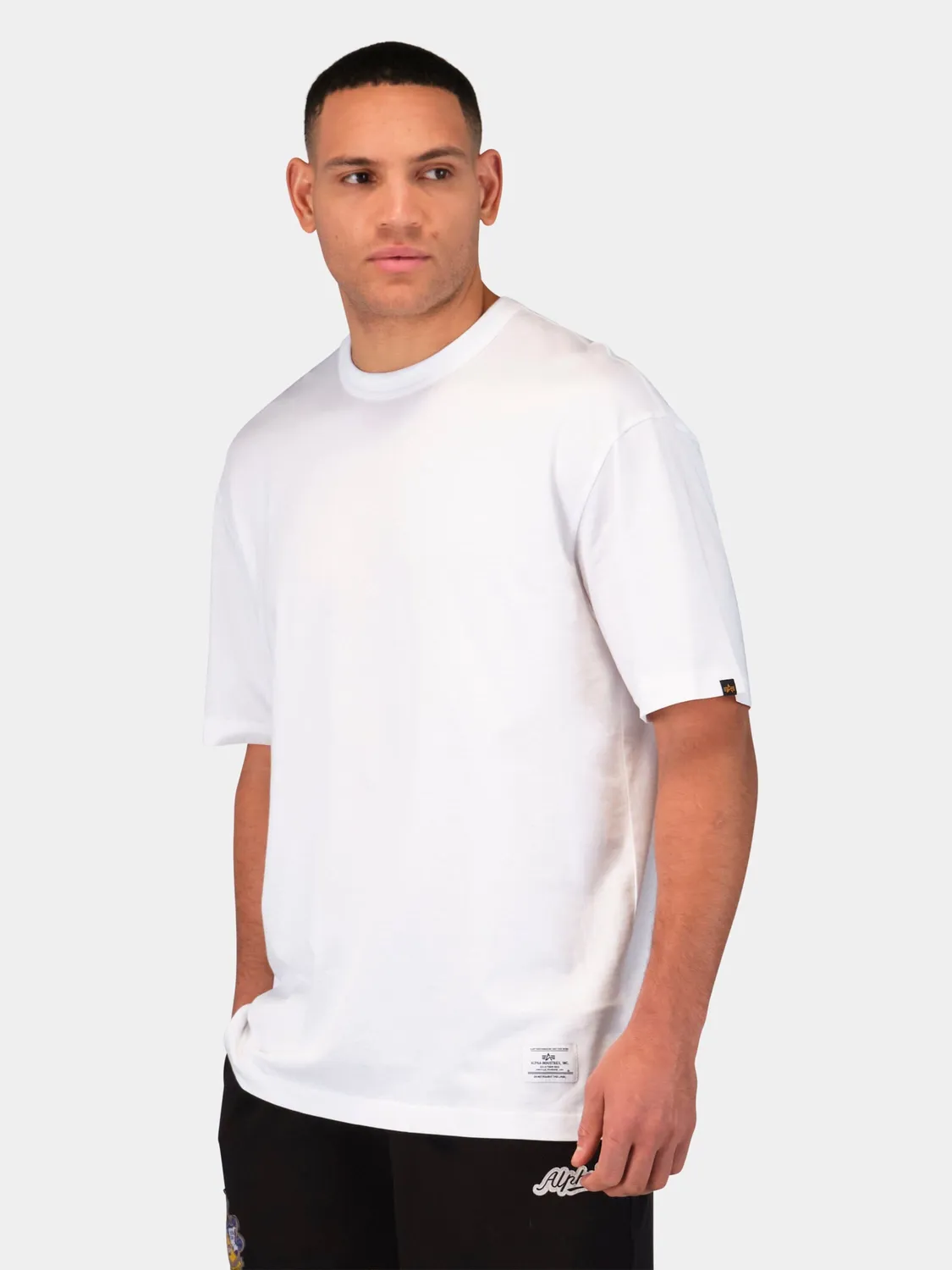 Alpha Industries Angels T-shirt Blanc Bleu Coton