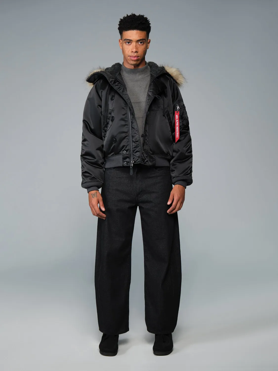 Alpha Industries N-2B 1950S Parka Heritage noir grand froid