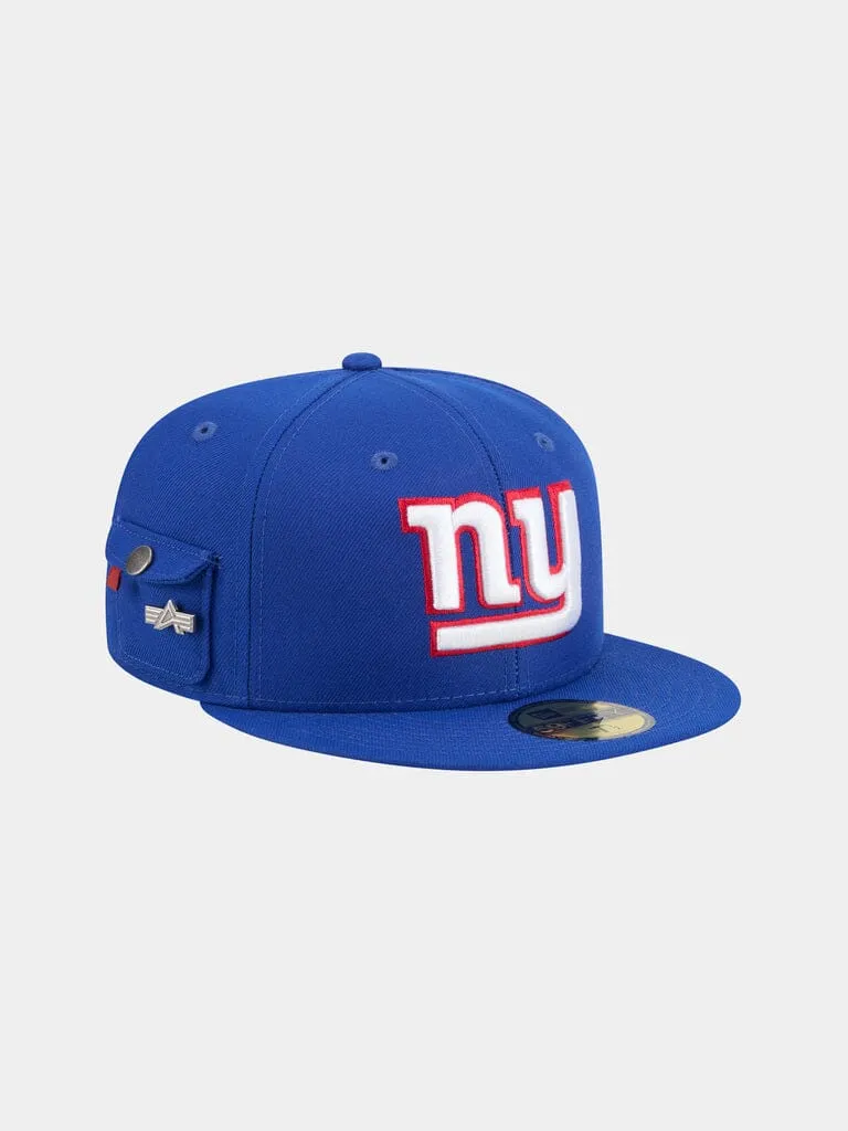 Alpha Industries Giants 59FIFTY casquette bleu fitted