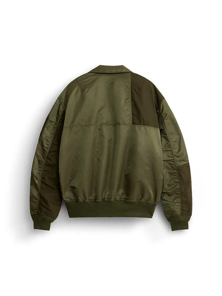 Alpha Industries CWU 36/P bomber nylon vert mi-saison