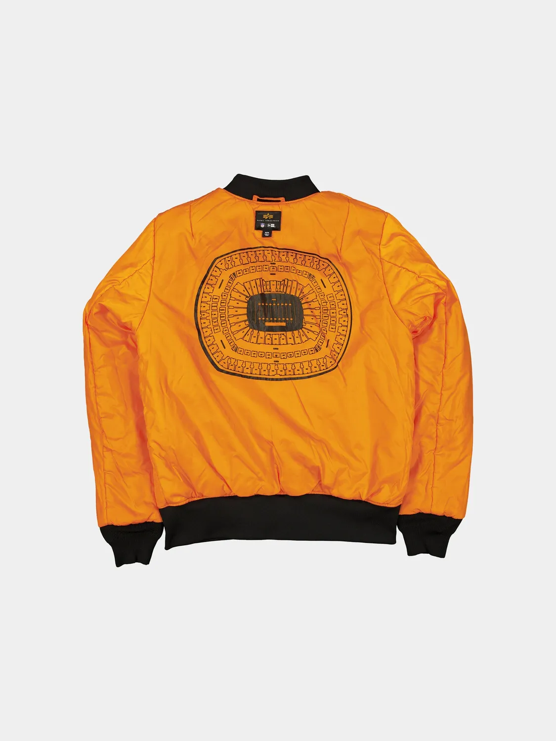 Alpha Industries Giants MA-1 bomber Black Camo réversible