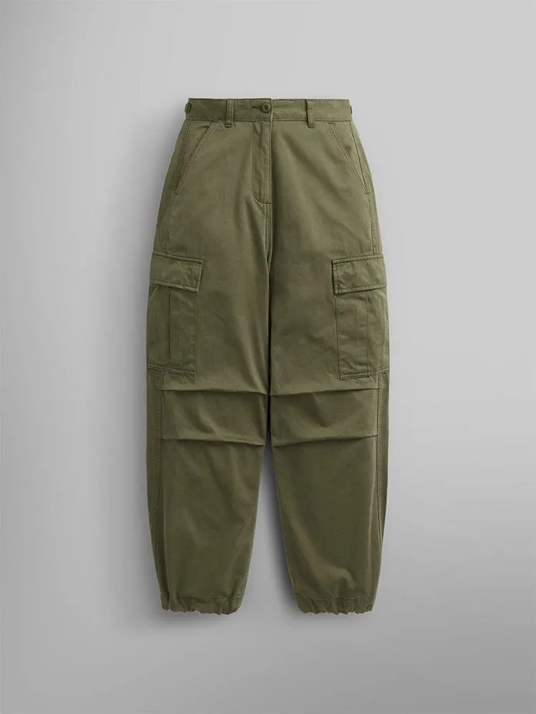 Alpha Industries M-65 pantalon cargo femme vert coton