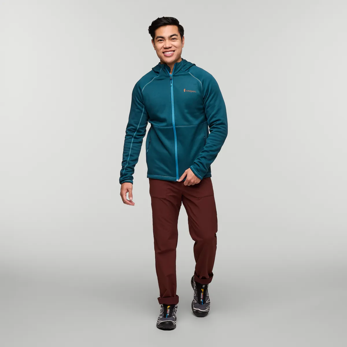 Cotopaxi Tempa veste polaire capuche homme Abyss chaude