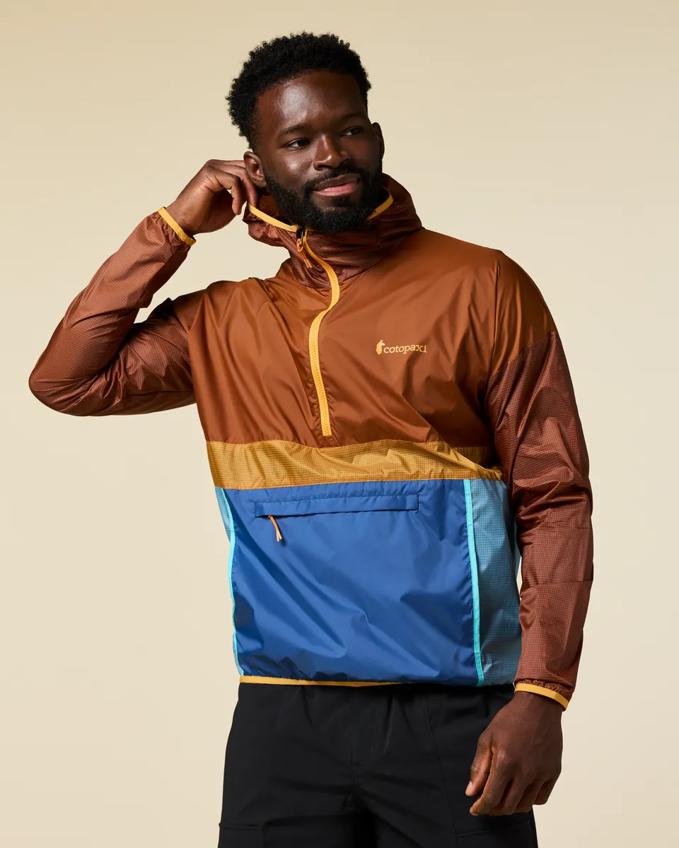 Cotopaxi Teca coupe-vent homme half-zip Storm Clouds