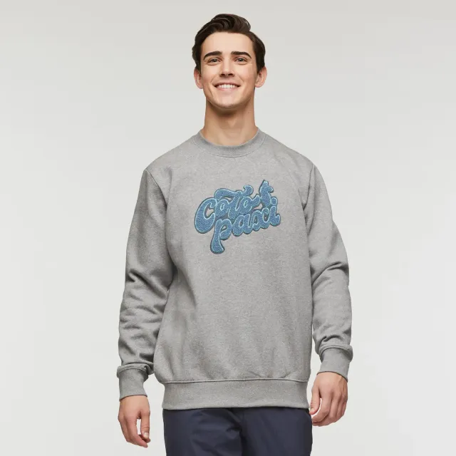 Cotopaxi Coto-Patch Crew sweat homme moss coton bio