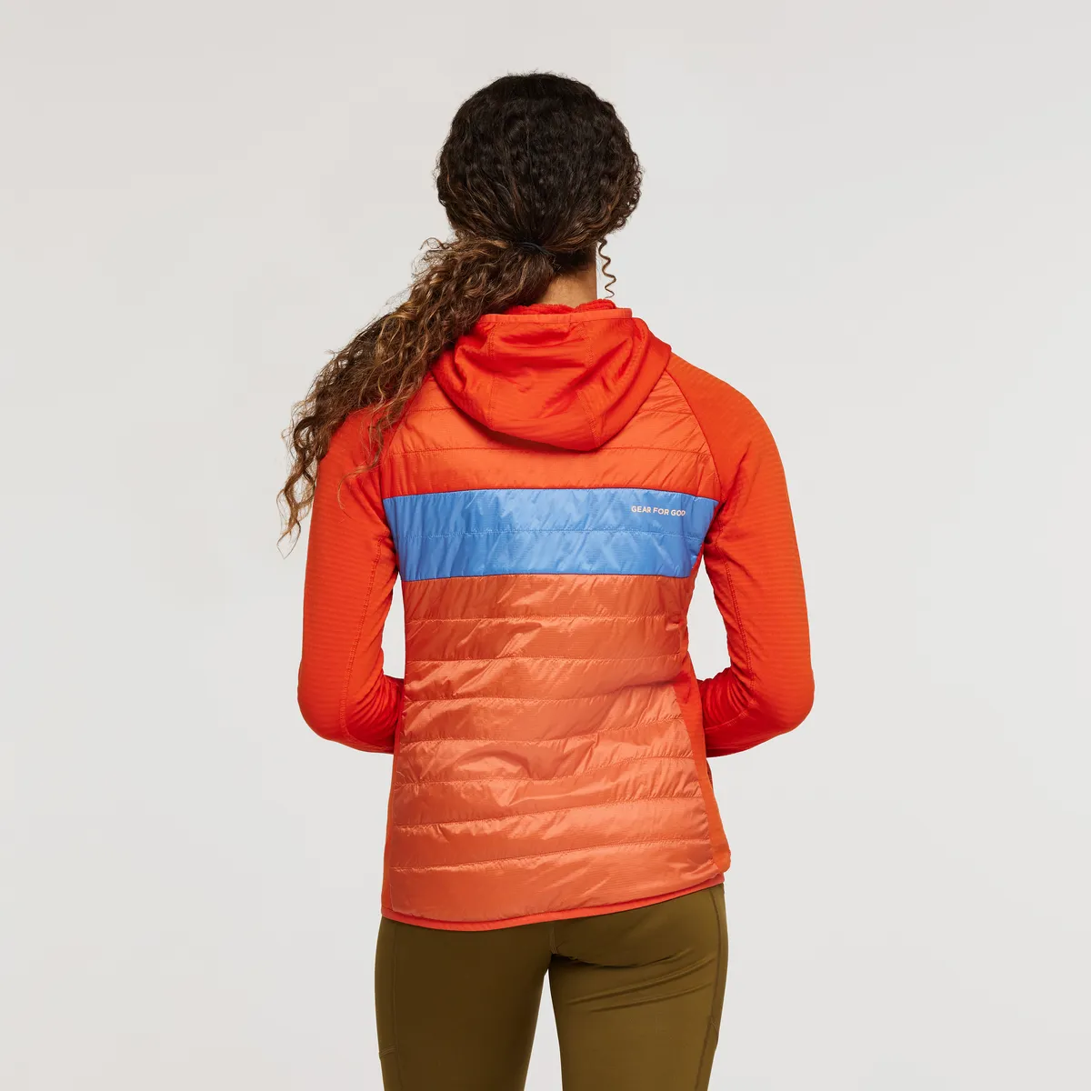 Cotopaxi Capa veste isolante femme Amber/Sunset hybride