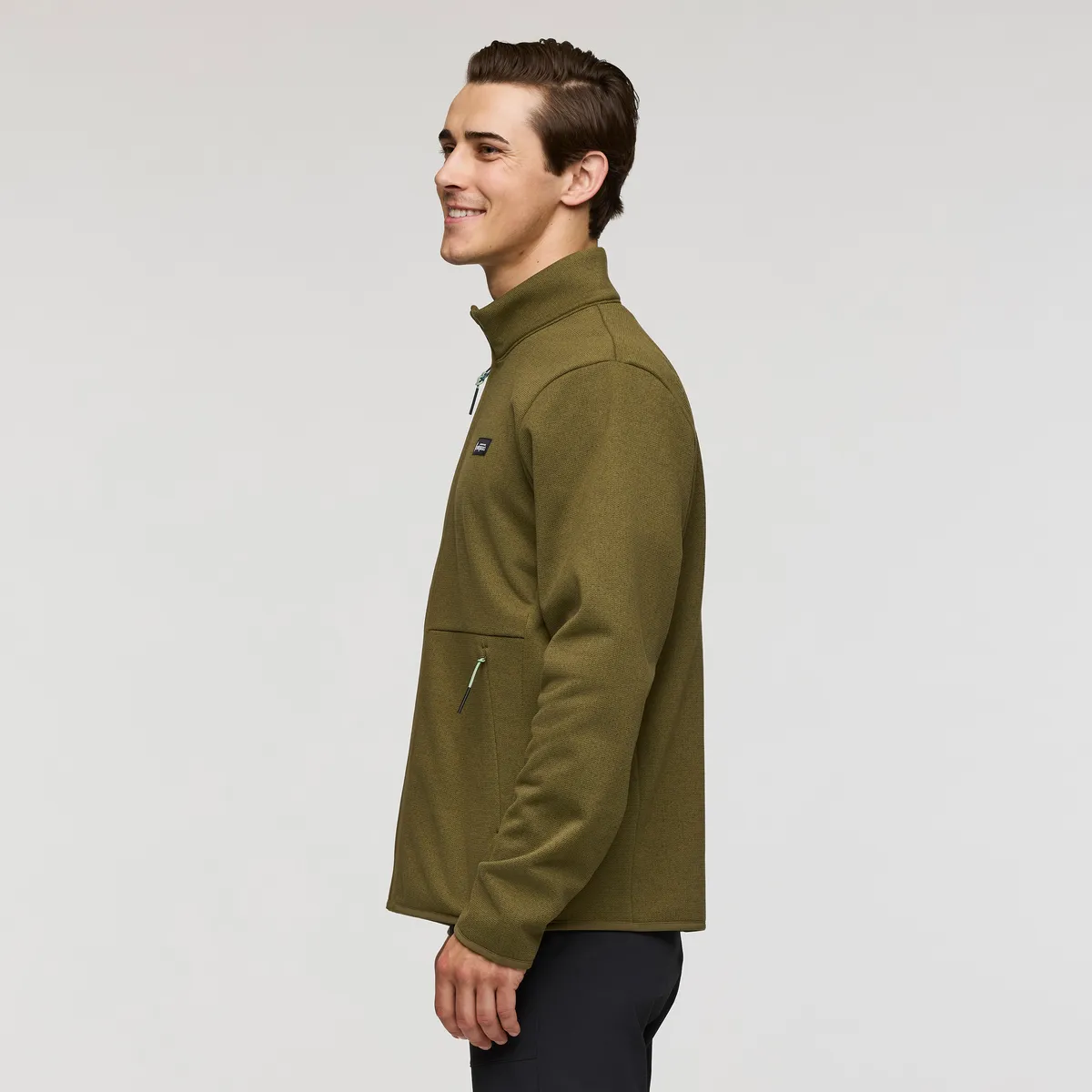 Cotopaxi Envo polaire homme Heather Carbon zip