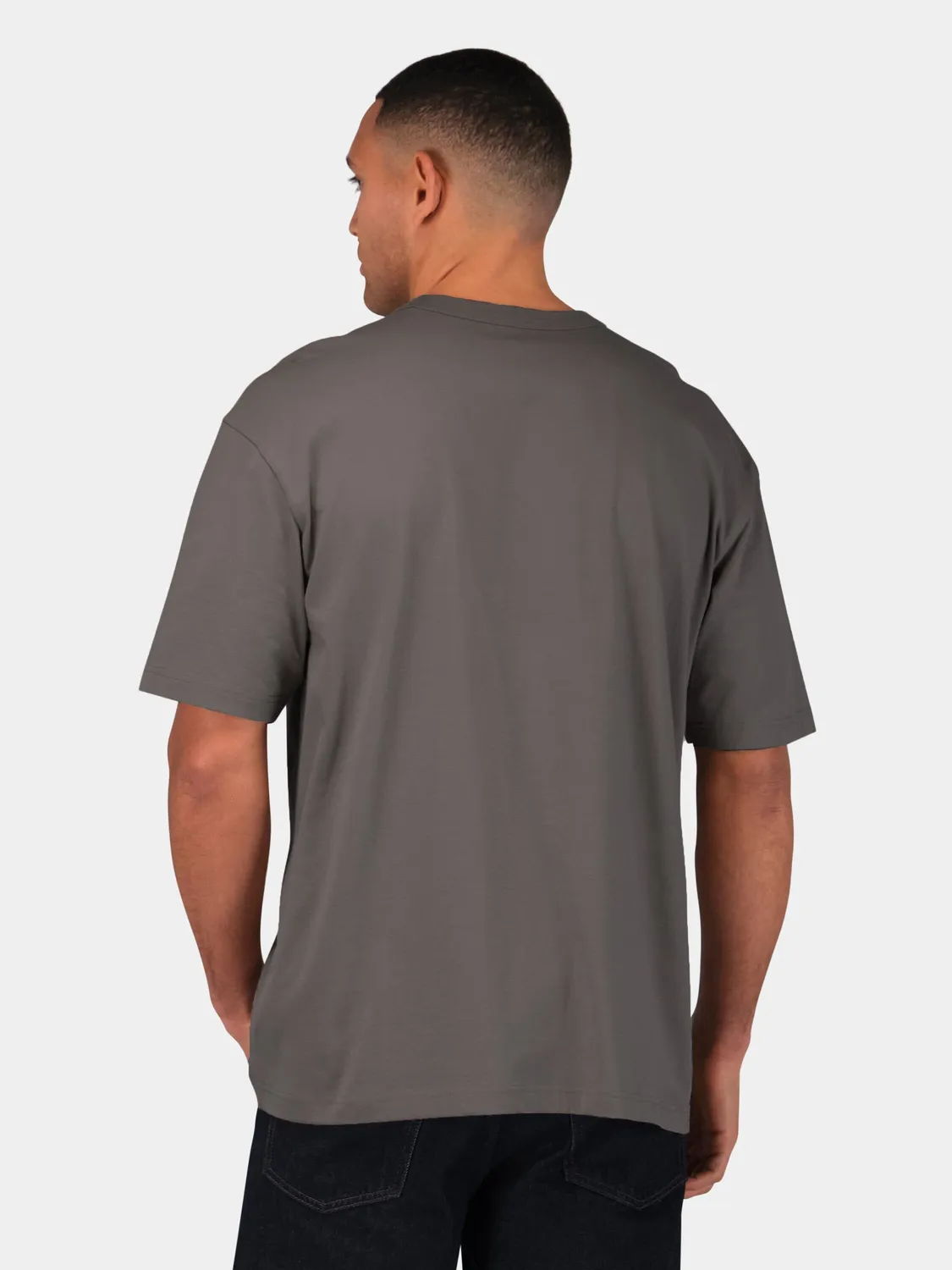 Alpha Industries Naval Base San Diego t-shirt gris coton relaxe