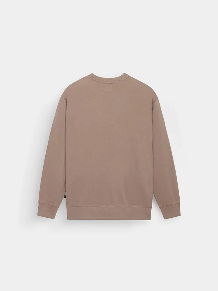 Alpha Industries Essential Gen II sweat col rond atlas kaki
