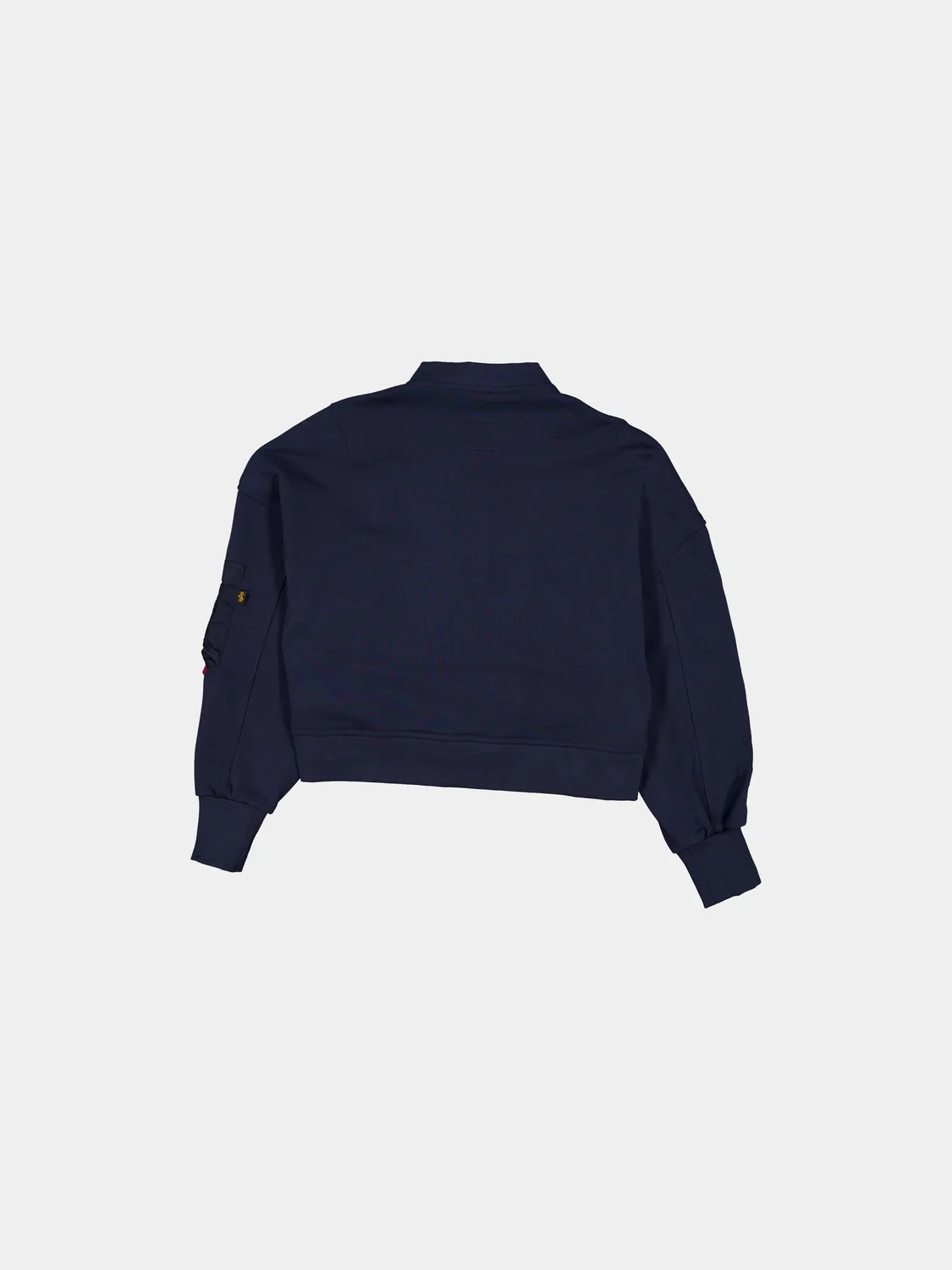Alpha Industries L-2B Yankees veste molleton femme marine cropped