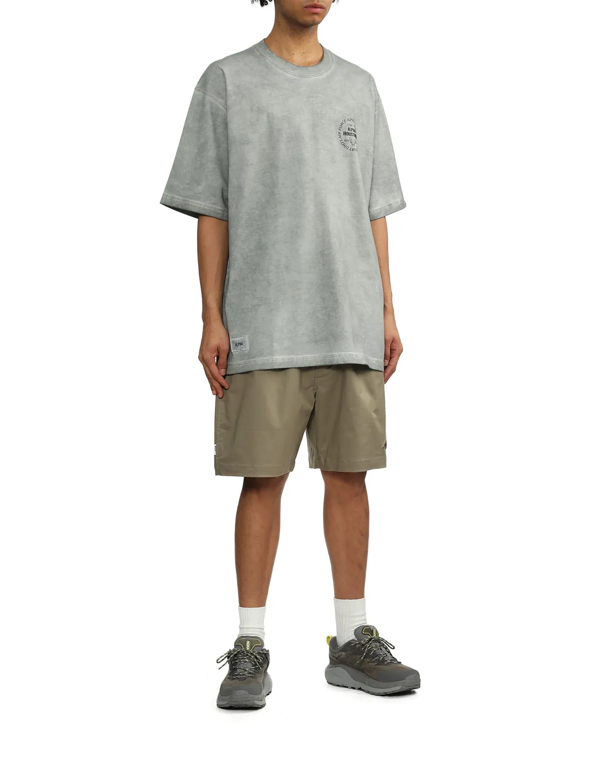 Alpha Industries UNFRM Type-01 t-shirt gris chiné