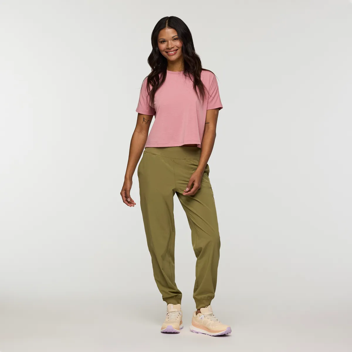Cotopaxi Cambio jogger femme Moss anti-UV UPF 50+