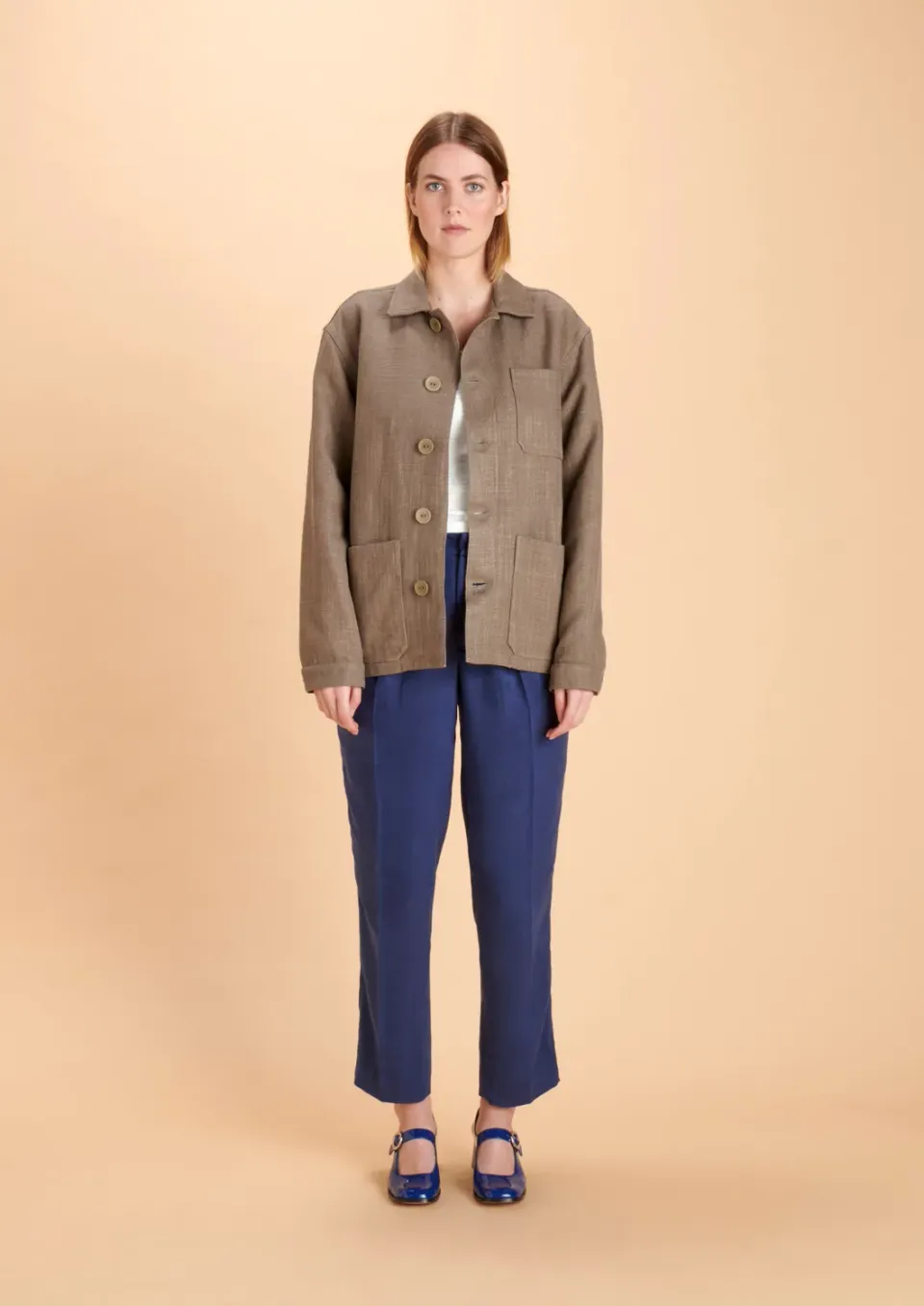 Soubacq Galet veste de travail coton épais