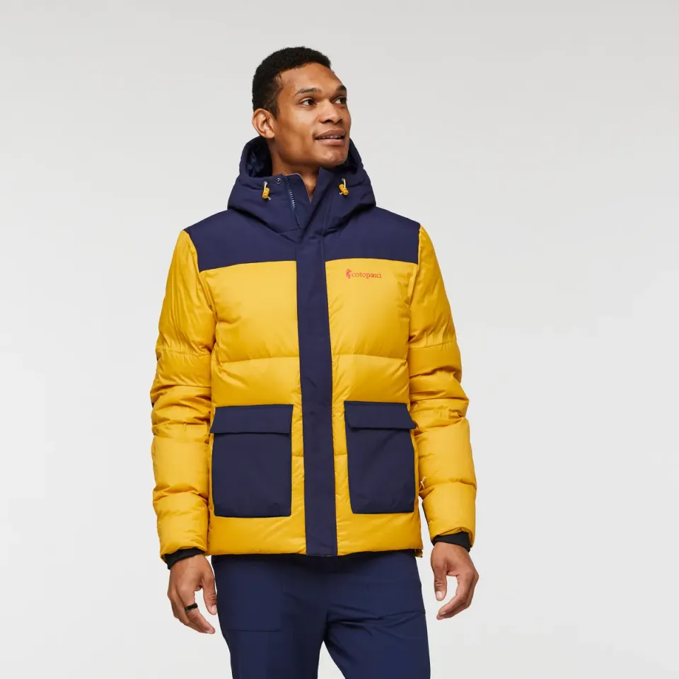 Cotopaxi Solazo Down parka homme Maritime Amber duvet 600