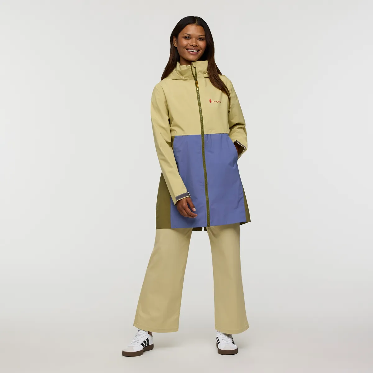 Cotopaxi Cielo trench imperméable femme Wine déperlant